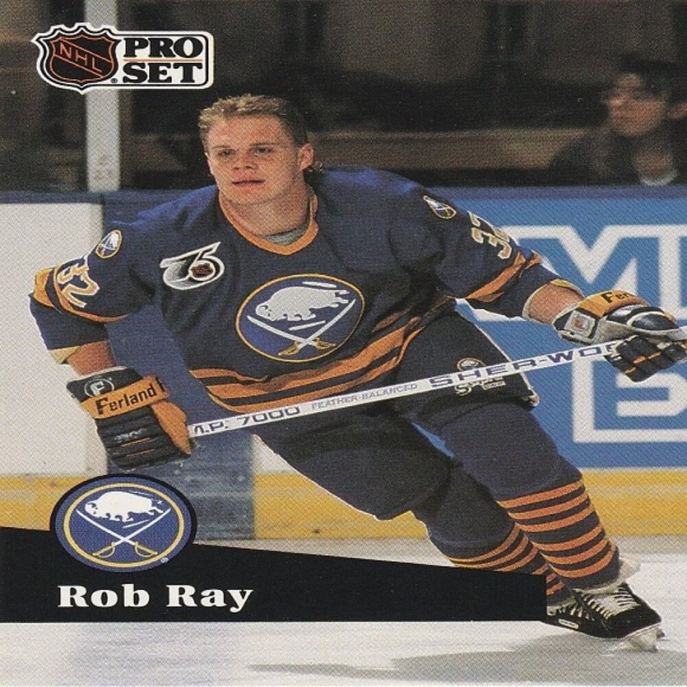 Rob Ray - 1991 Pro Set Hockey Card